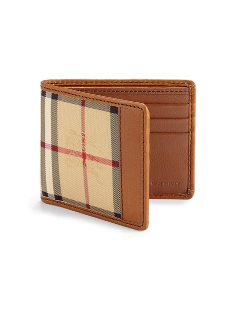 burberry horseferry check card|Men’s Designer Wallets .